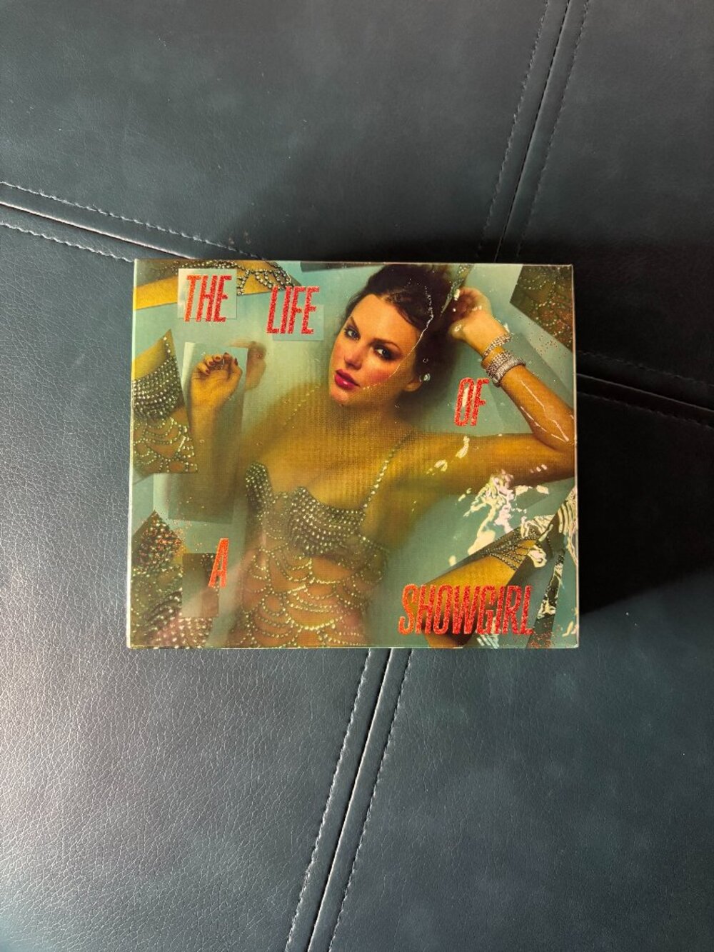Taylor Swift The Life of a Showgirl CD, Keychain, and Photo Cards Set